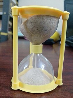 Sand clock