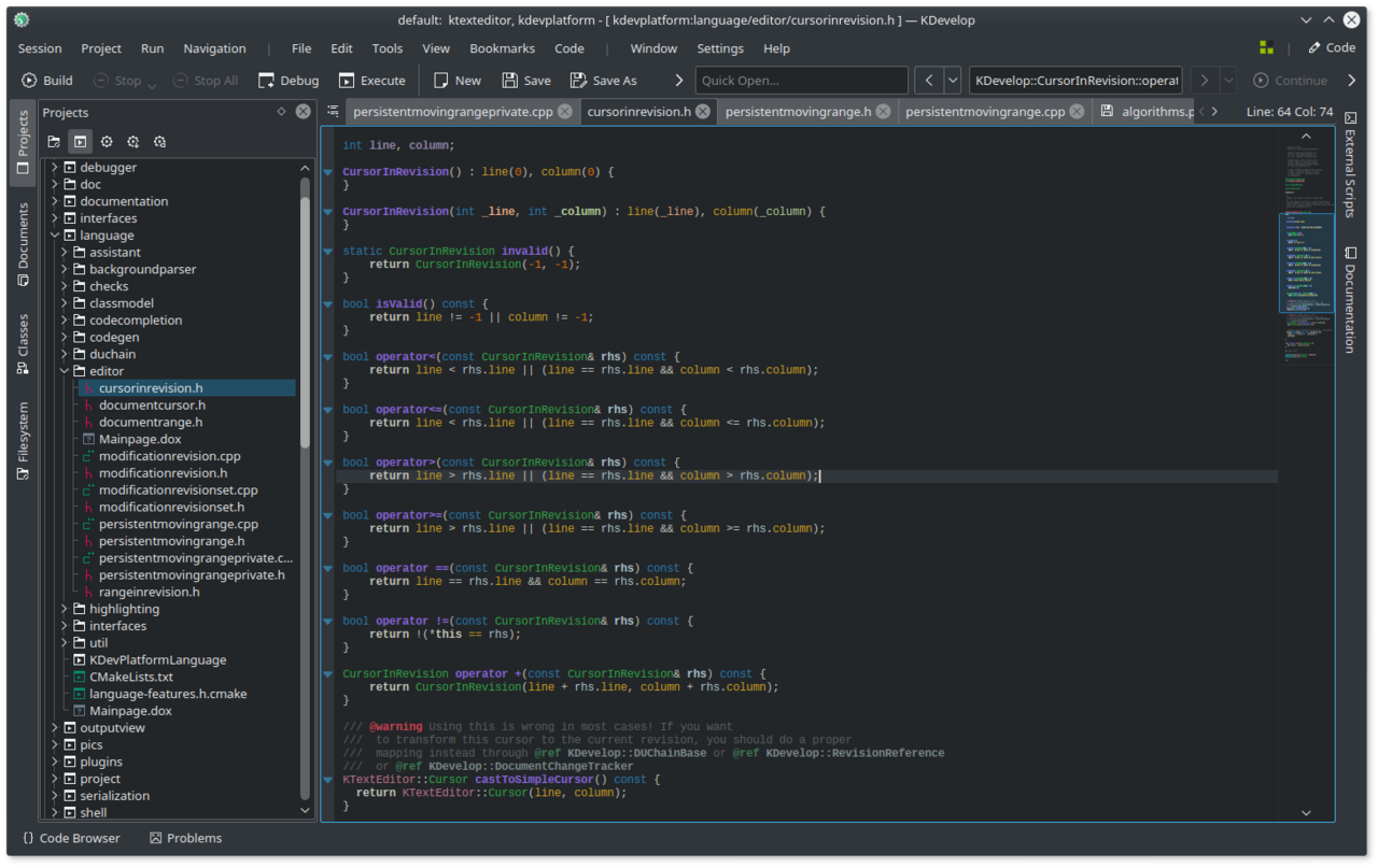 Kdevelop--breeze dark theme.png
