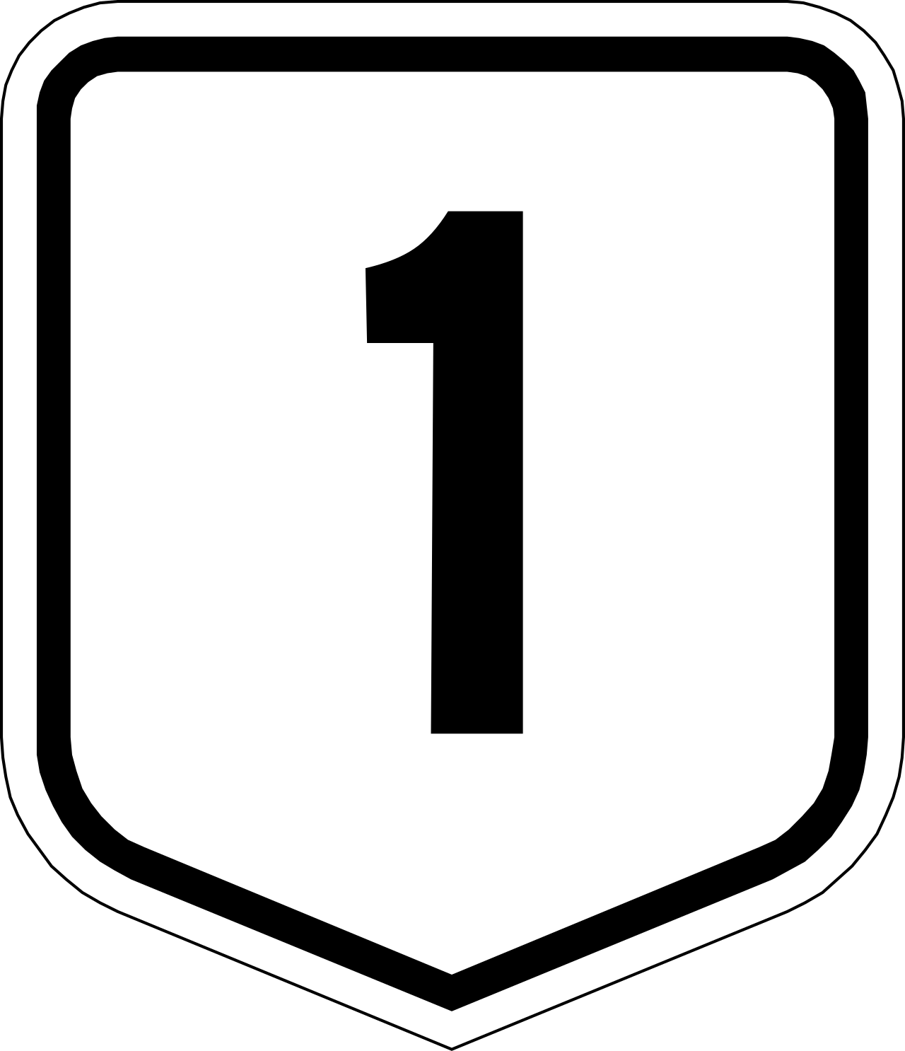 Australian national route 1.svg
