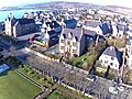 Jubilee Park, King Harald St and Southern Lerwick toward Lower Sound