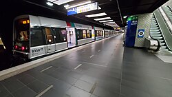 MI 84 renovated at Chatelet les Halles on the RER B