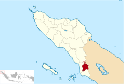 Location within Aceh