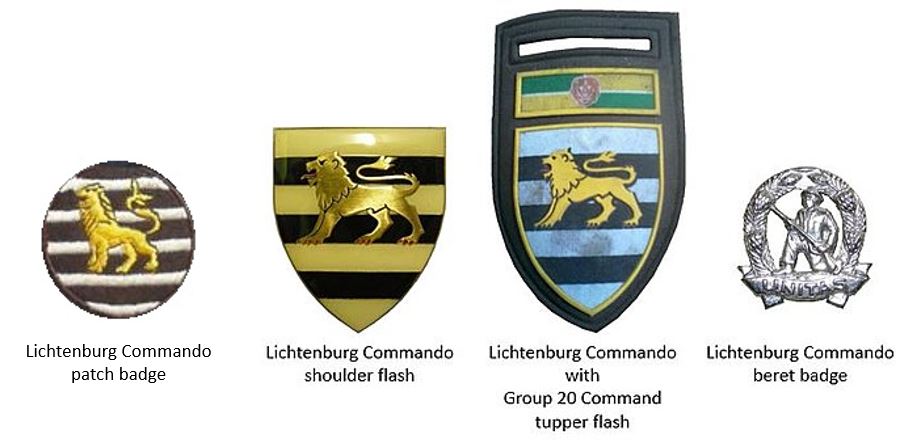 SADF era Lichtenburg Commando insignia