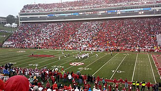 Arkansas v Alabama game in 2014