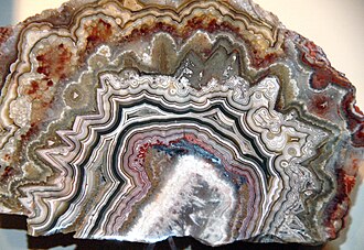 Crazy lace agate from Mexico