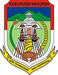 Coat of arms of Waropen Regency