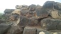 Ruins of the temple of Anahit in Armavir
