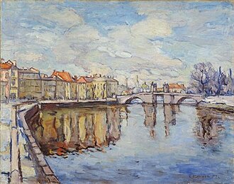 Motive from Tartu, Villem Ormisson, 1937
