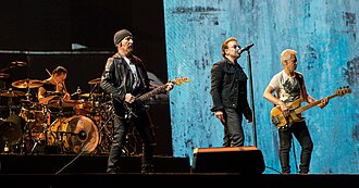 The band onstage