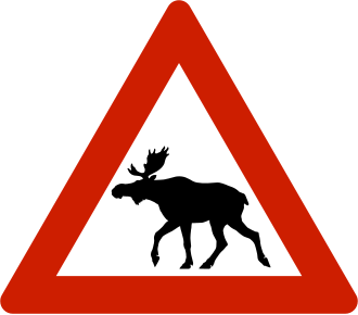 Norwegian road sign