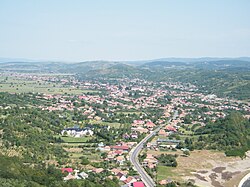 Oituz viewed from Piatra Șoimului