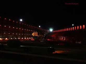 Night time view