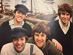 The Paramounts c. mid-1965 Clockwise from top left: Gary Brooker, Diz Derrick, B. J. Wilson, Robin Trower