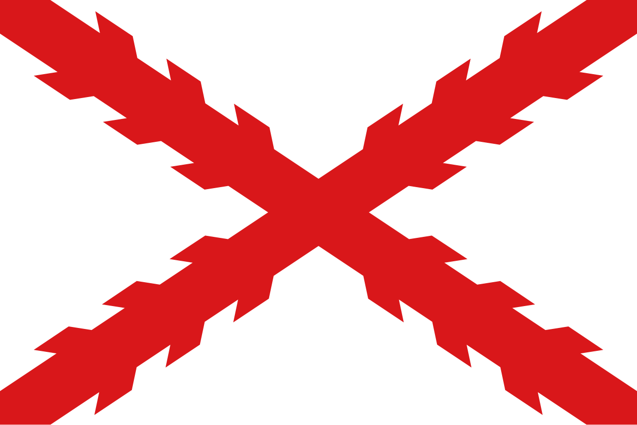 Flag of Cross of Burgundy.svg