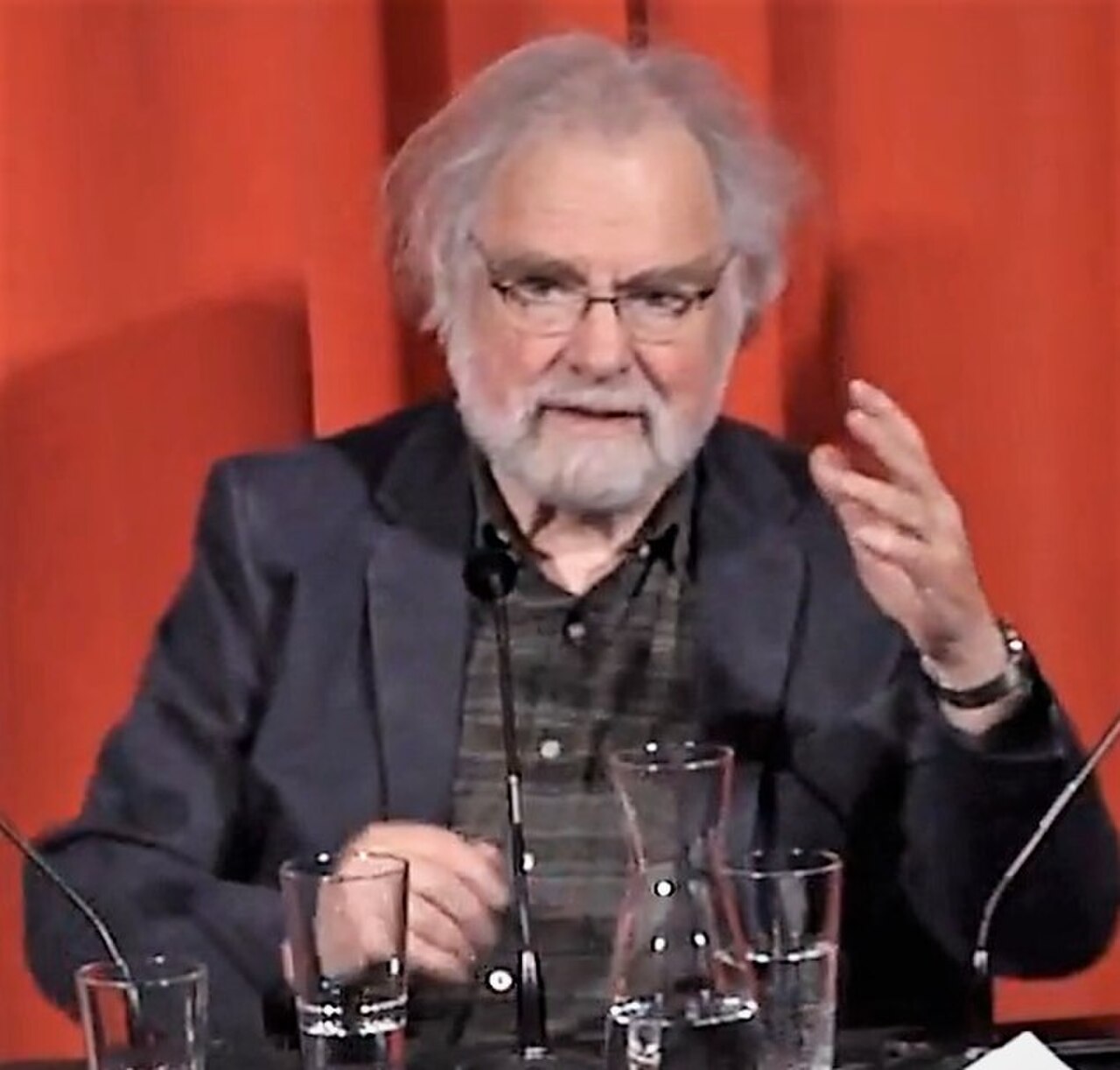 Peter Fleischmann at Deutsches Filminstitut, gesturing.jpg