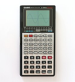 Casio fx-7000GA, c. 1987, an improved version of the fx-7000G