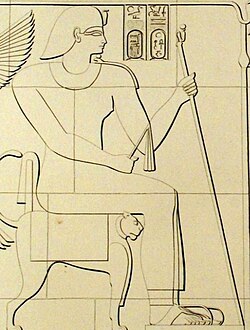 Amanislo as depicted in his tomb (Beg. S 5)