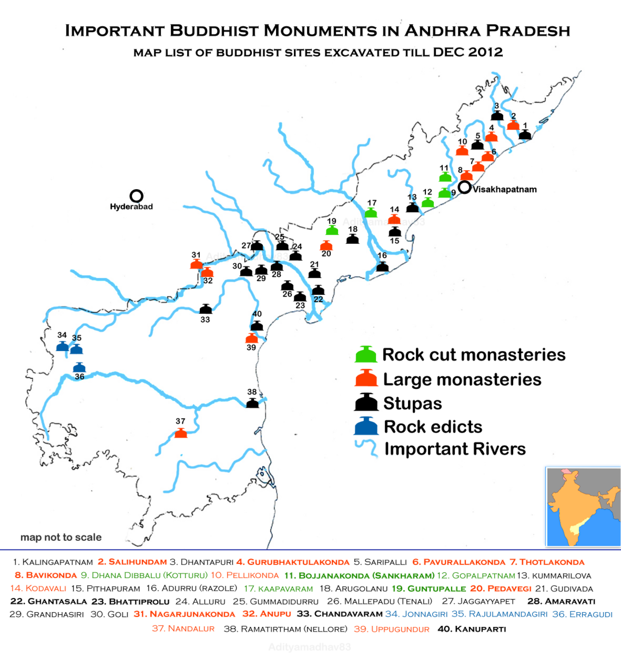 Buddhist sites Map of Andhra Pradesh.png