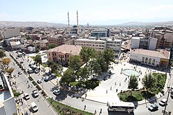 A view of the city centre
