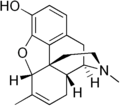 Chemical structure of Methyldesorphine.