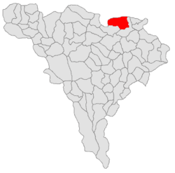 Location of Unirea