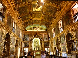Capela Dourada, built between 1696 and 1724.