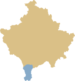 Location of Dragash