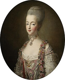 Portrait of Marie Antoinette by François-Hubert Drouais, 1773