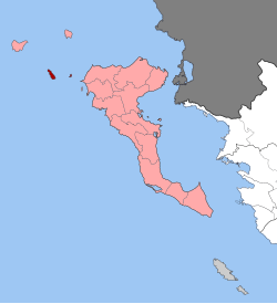 Location within the regional unit