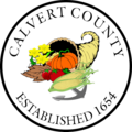 Official seal of Calvert County, Maryland