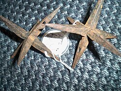Makibishi, iron caltrops