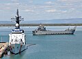 USAV General Frank S. Besson Jr. and USCGC Dallas in Guantanamo Bay on 8 March 2010