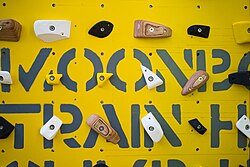 The MoonBoard artificial indoor climbing wall