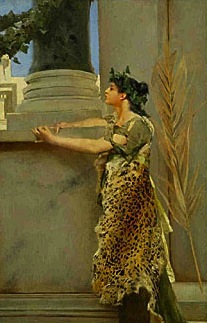 A Bacchante by John Reinhard Weguelin