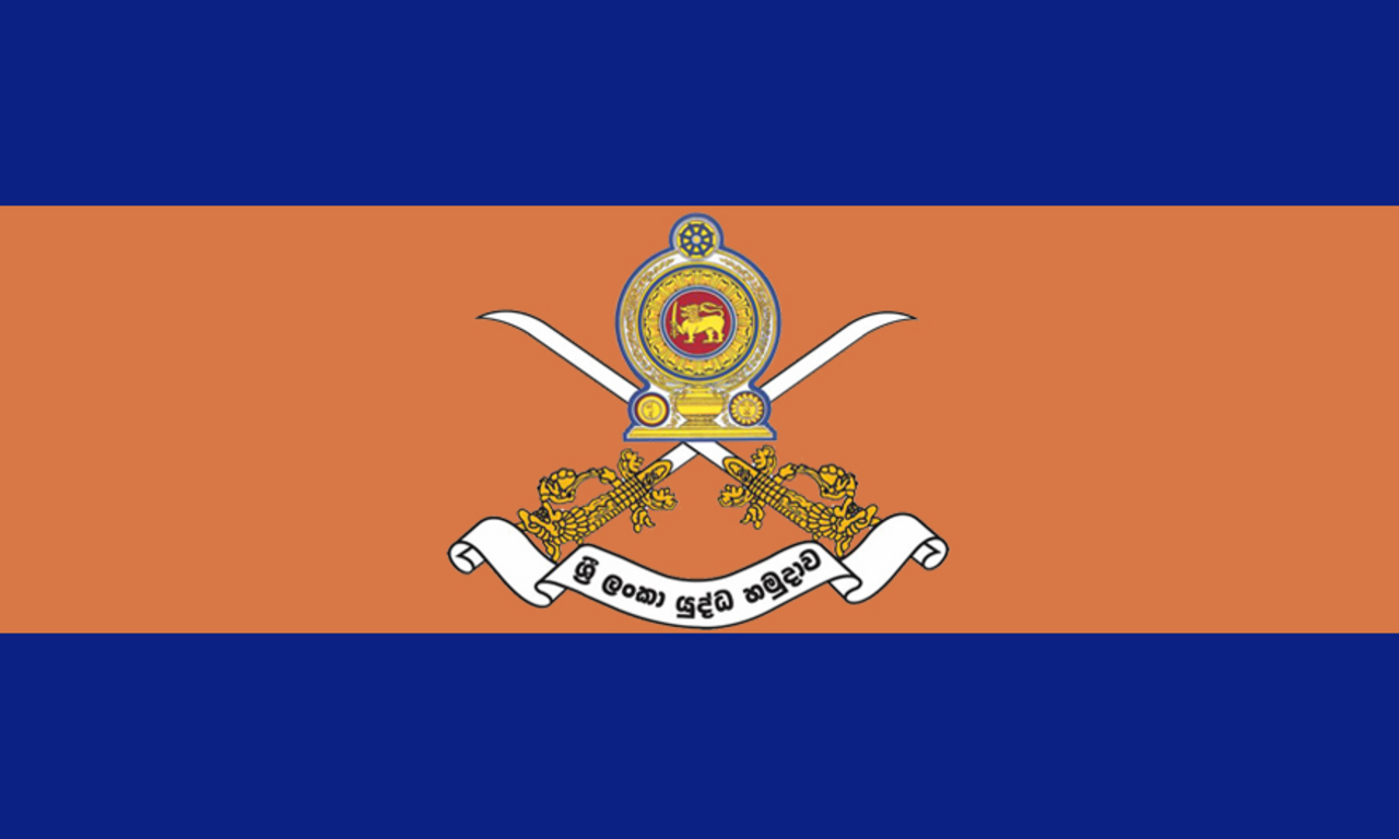 Flag of the Sri Lankan Army.png