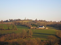 The village of Saint-Martin, the highest point of Manche