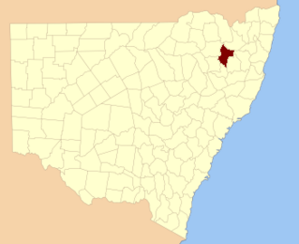 Location in New South Wales