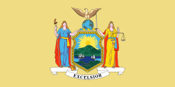 Former flag of New York (1896–1901)