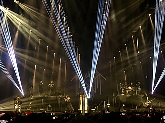 Sleep Token performing with Espera in 2024
