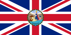 Flag of the governor of Barbados (1870–1966)