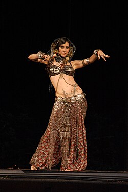 American tribal fusion dancer Rachel Brice