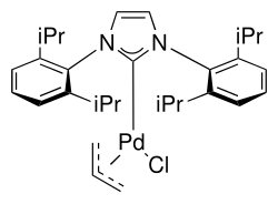 An NHC-Pd complex.