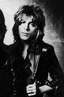 Rhoads in 1980 with Blizzard of Ozz