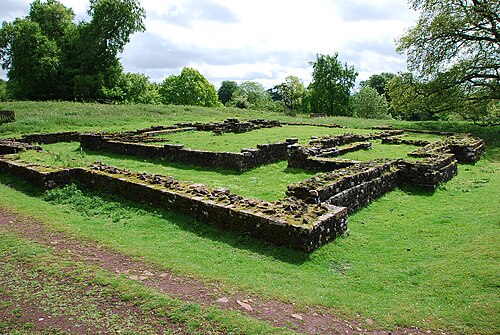 Tolkien visited the temple of Nodens at a place called "Dwarf's Hill" and translated an inscription with a curse upon the thief of a ring. It may have inspired his dwarves, mines, rings, and Celebrimbor "Silver-Hand", the Elven-smith who forged Rings of Power.[19]