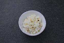 Yulmu-bap (Job's tears rice) from Korea