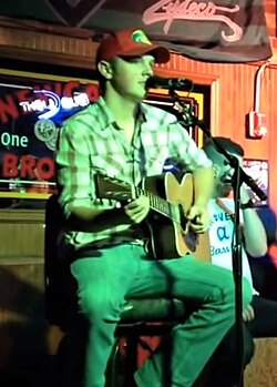 Denning playing at Zydeco in Birmingham, Alabama, August 2014