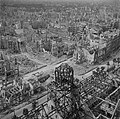 The ruins of Dresden by Richard Peter