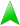 upward-facing green arrow