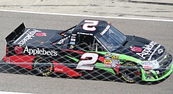George's 2012 truck at Rockingham Speedway