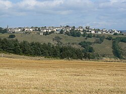 A general view of Châteauneuf-de-Randon